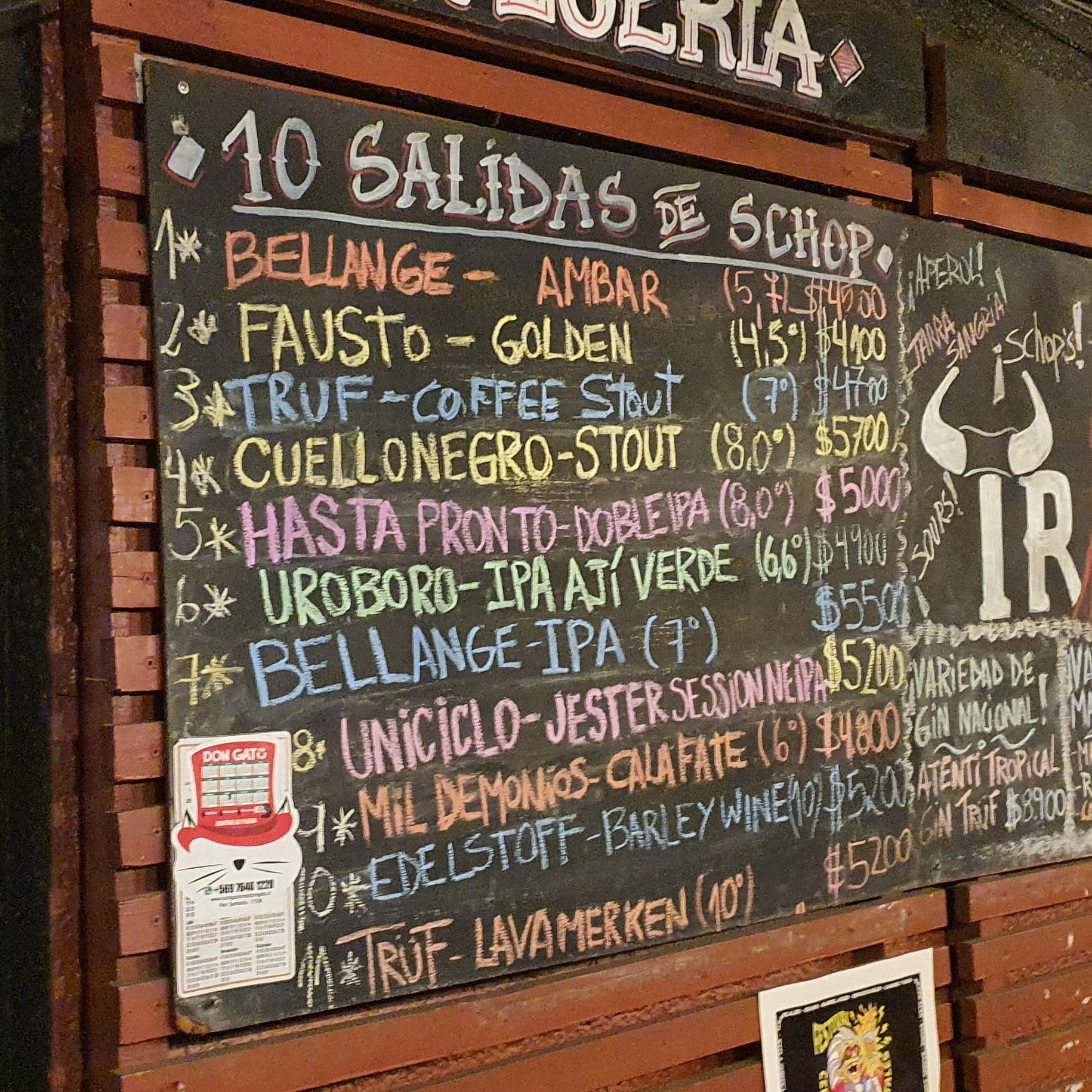 Nosotros bellange low tabla